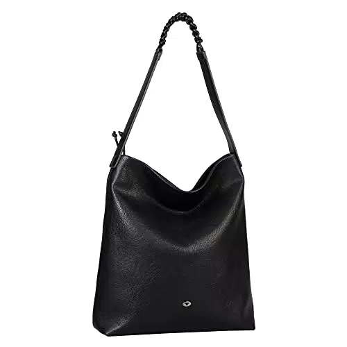 TOM TAILOR- Lani, Damen, Schultertasche, one size, Schwarz