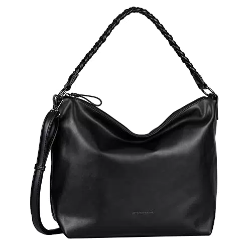 TOM TAILOR, ZENIA, Damen, Schultertasche, one size, Schwarz