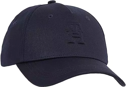 Tommy Hilfiger Damen Cap Iconic Basecap, Blau, Onesize