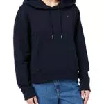 Tommy Hilfiger Damen Hoodie 1985 Modern Terry mit Kapuze