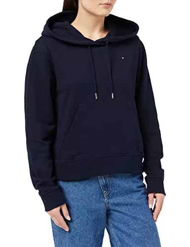 Tommy Hilfiger Damen Hoodie 1985 Modern Terry mit Kapuze