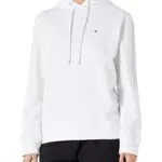 Tommy Hilfiger Damen Hoodie mit Kapuze, Weiß, M