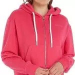 Tommy Hilfiger Damen Reg Hilfiger Fr-Terry-Kapuzenpullover Kapuzenjacke mit Reißverschluss