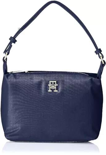 Tommy Hilfiger Damen Tasche Poppy Shoulder Bag mit Reißverschluss