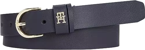 Tommy Hilfiger Damen Th Timeless 2.5 Gürtel, Space Blue