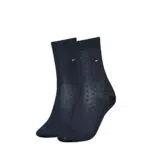 Tommy Hilfiger Damen Th Women 2p Dot Tencel CLSSC SOCK