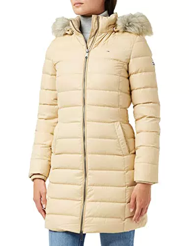 Tommy Hilfiger Damen Tjw Essential Hooded Down Coat Daunenjacken