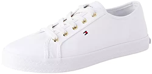 Tommy Hilfiger Damen Vulcanized Sneaker Essential Nautical Schuhe