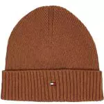 Tommy Hilfiger ESSENTIAL FLAG BEANIE, braun, Gr.