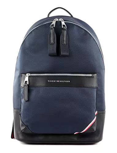 Tommy Hilfiger Herren 1985 Nylon Rucksack, Desert Sky