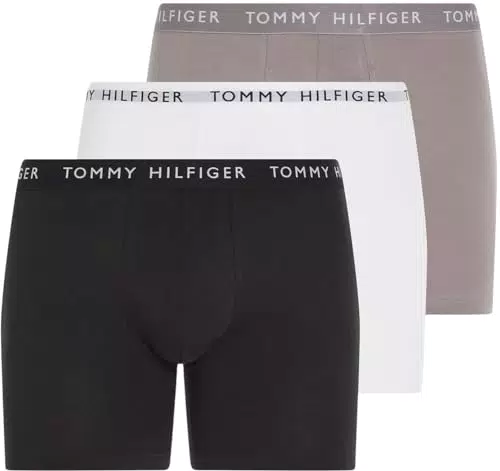 Tommy Hilfiger Herren 3er Pack Unterhosen Boxer Briefs Unterwäsche