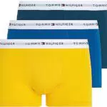 Tommy Hilfiger Herren 3P Trunk 761 Retroshorts, Amber Glow/Marine Blue/Lakeside