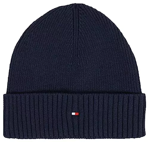 Tommy Hilfiger Herren Strickmütze Essential Wintermütze