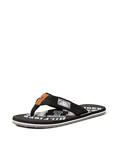 Tommy Hilfiger Herren Flip Flops Essential TH Beach Sandal Badeschuhe