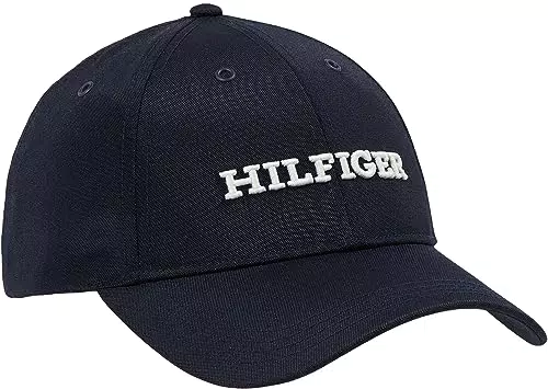 Tommy Hilfiger Herren Hilfiger Cap Verschluss, Space Blue