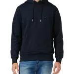 Tommy Hilfiger Herren Hoodie 1985 mit Kapuze, Blau, M