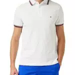 Tommy Hilfiger Herren Poloshirt Kurzarm 1985 RWB Tipped Slim Polo Slim Fit