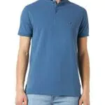 Tommy Hilfiger Herren Poloshirt Kurzarm Slim Fit, Blau