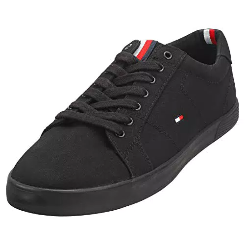 Tommy Hilfiger Herren Sneakers H2285Arlow 1D, Schwarz