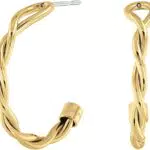 Tommy Hilfiger Jewelry Creolen für Damen aus Edelstahl Gelbgold - 2780687