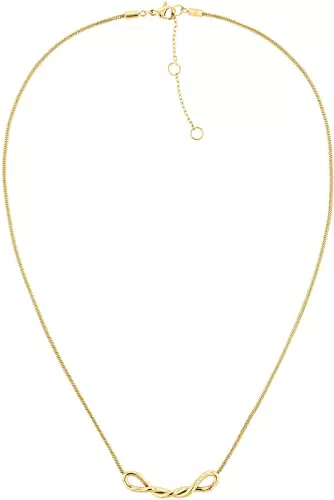 Tommy Hilfiger Jewelry Halskette für Damen aus Edelstahl Gelbgold - 2780734