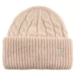 Tommy Hilfiger TH Timeless Cable Beanie Sepia Pink