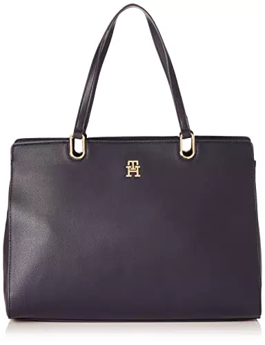 Tommy Hilfiger TH Timeless Satchel Space Blue