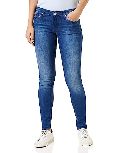 Tommy Jeans Damen Jeans Sophie Stretch, Blau