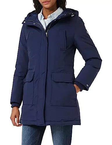 Tommy Jeans Damen TJW Technical DOWN Parka Daunenmantel