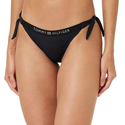 TOMMY JEANS - Women's bikini bottom with laces and logo - Size L