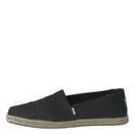 TOMS Damen Alpargata Rope Flache Slipper, Schwarz