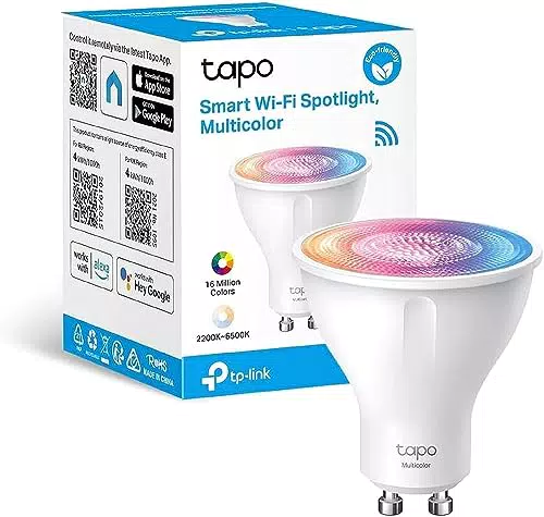 TP-Link Tapo smarte WLAN Glühbirne GU10 Tapo L630, Energie sparen