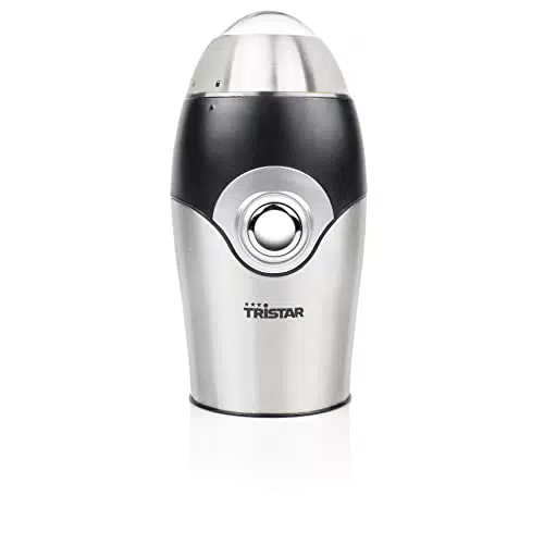 Tristar Kaffeemühle - 70 Gram Kaffee, 10 Tassen, 2 Edelstahl-Klingen