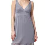 Triumph Damen Amourette Ndk New Fit X Nachthemd, Morandi Grey