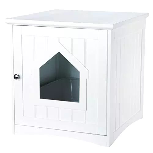 Trixie 40290 Katzenhaus für Katzentoilette, 49 × 51 × 51 cm