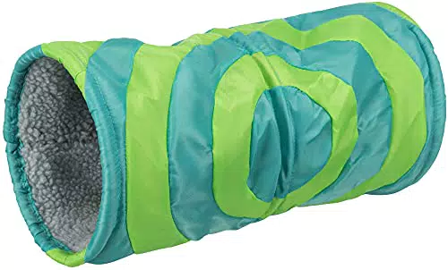 Trixie 6284 Kuscheltunnel für Kleintiere, ø 15 × 35 cm