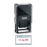 Trodat Printy 4750/L7 Datumstempel mit Text GEBUCHT