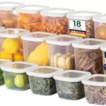 uandu Vorratsdosen mit Deckel Luftdicht Set, BPA frei