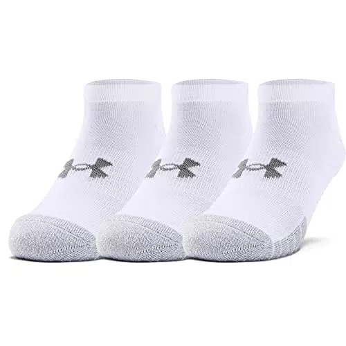 Under Armour Unisex Erwachsenen Heatgear Füßlinge  3erpack atmungsaktive F linge im 3er Pack Sportsocken mit dynamischem Halt und Flexibilit t