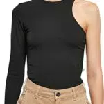 Urban Classics Damen Ladies Organic Stretch Asymmetric Body