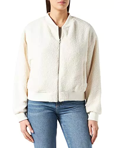 Urban Classics Damen Ladies Oversized Sherpa Bomber Jacket Jacke