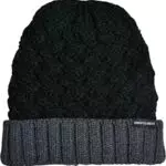 Urban Classics Unisex Braid Knit Beanie-Mütze, schwarz