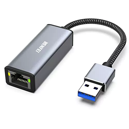 USB auf Ethernet Adapter, BENFEI USB 3.0 zu RJ45 1000Mbps Ethernet LAN Netzwerkadapter