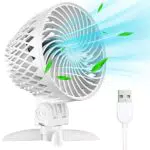 USB Ventilator, USB Tischventilator Mini Ventilator