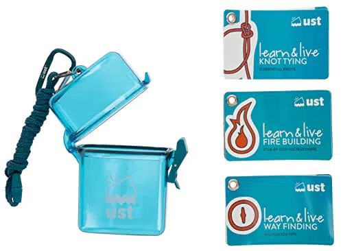 UST Learn & Live Outdoor Skills Card Set by UST