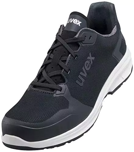 Uvex 1 Sport Arbeitsschuhe - Sicherheitshalbschuhe S1 SRC ESD - Schwarz