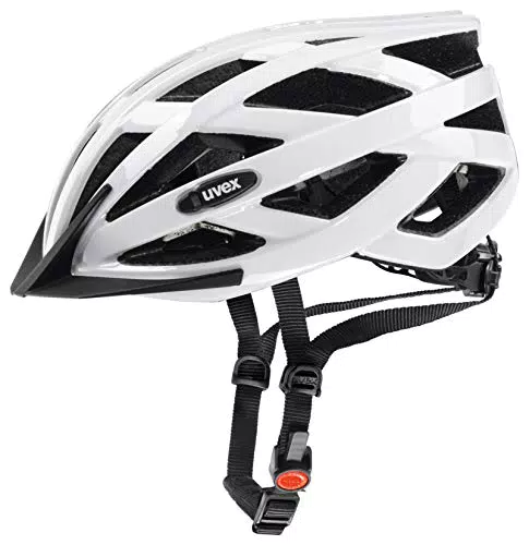 uvex i-vo - leichter Allround-Helm für Damen und Herren - individuelle Größenanpassung - erweiterbar mit LED-Licht - white - 56-60 cm