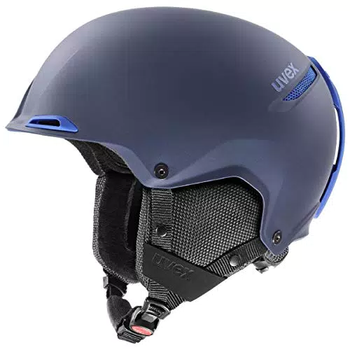 uvex Jakk+ IAS - Skihelm für Damen und Herren - individuelle Größenanpassung - optimierte Belüftung - dark ink blue - 52-55 cm