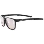 uvex lvl up BLUE CV - Gaming Brille für Damen und Herren - mit Blaulichtfilter - konstraststeigernd - black matt/yellow - one size