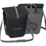 VAUDE Fahrradtaschen für Gepäckträger Aqua Back 2x24L in schwarz 2 x Hinterradtaschen wasserdicht